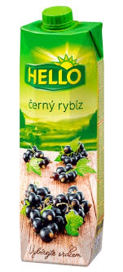 Picture of HELLO JUICE BLACKCURRANT 1LTR